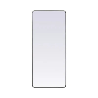 Sabine Metal Rounded Rectangle Wall Mirror | Wayfair North America