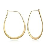 Gold Hoop Earrings, One Size | Amazon (US)