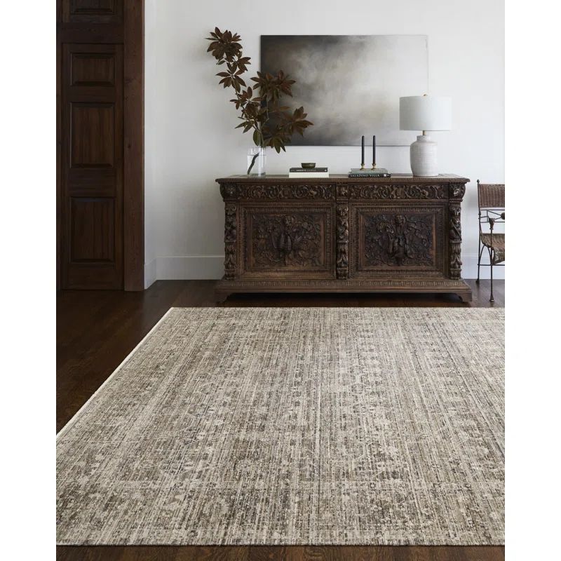 Becki Owens x Livabliss Margaret Vintage Brown Area Rug | Wayfair North America