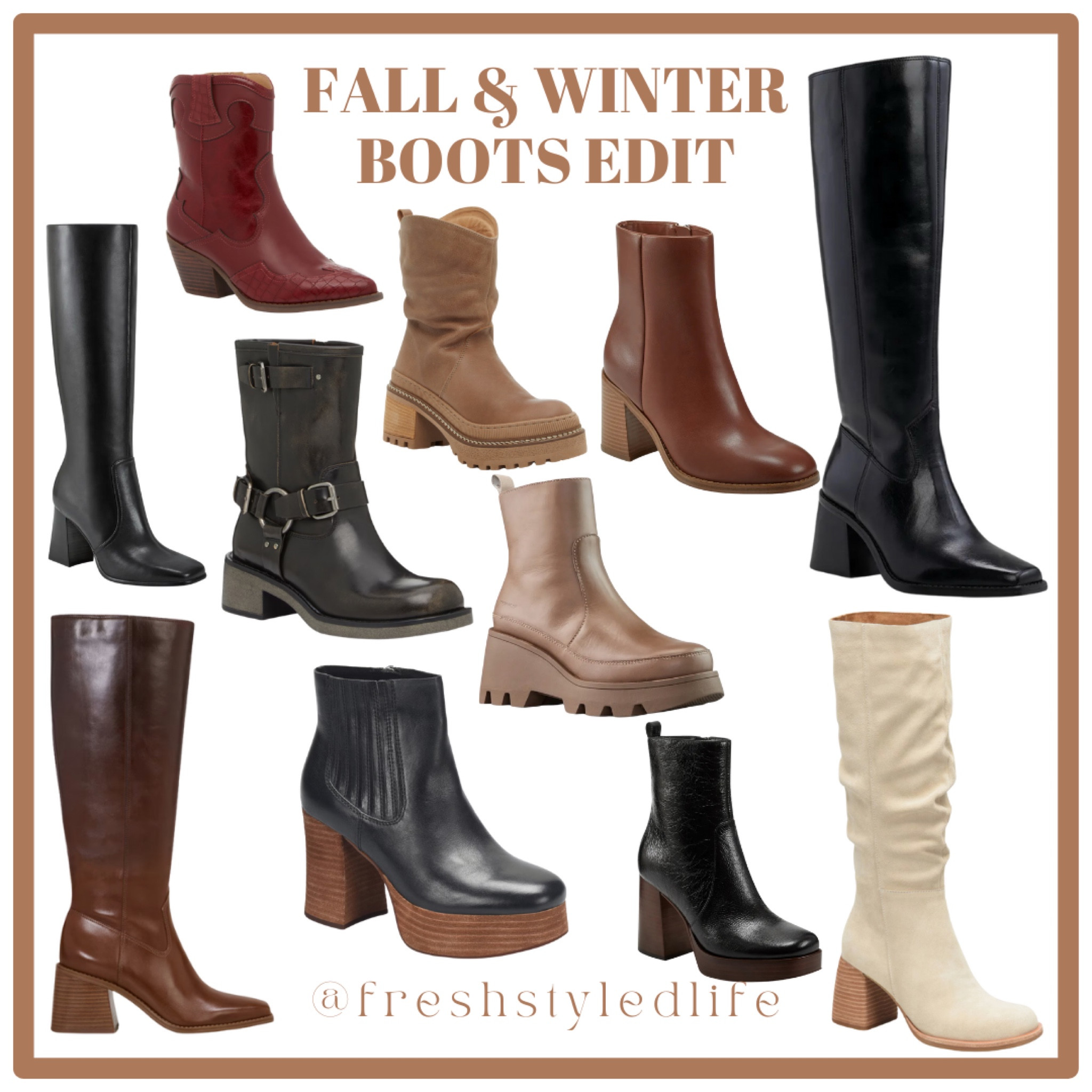 Officially boot season 🤞🏼🤍 aka the best time of year!!! 

#LTKStyleTip #LTKShoeCrush #LTKSeasonal