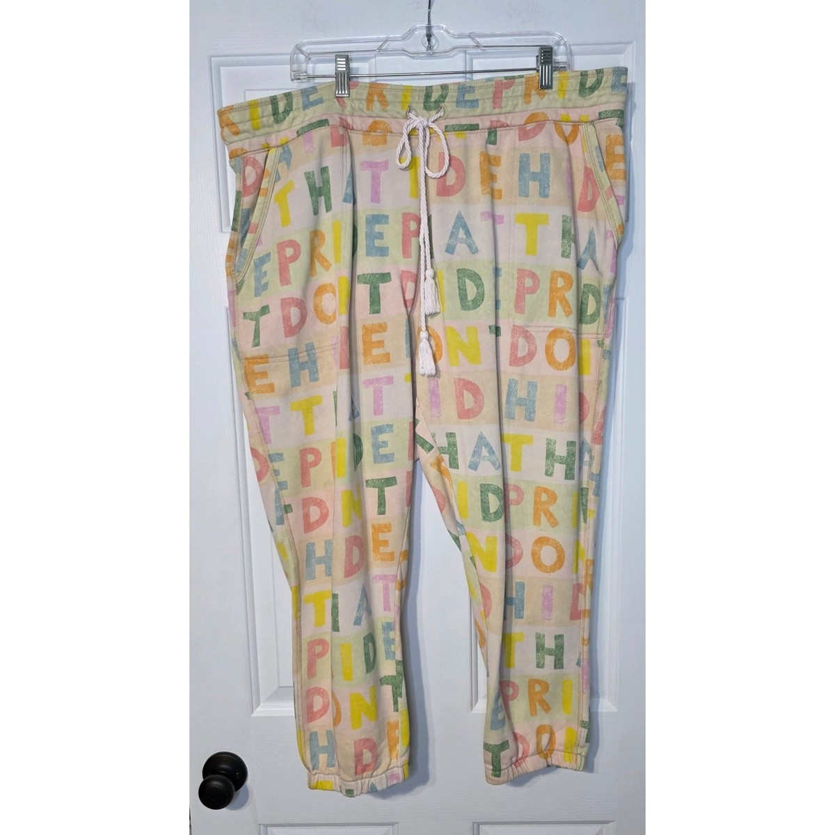 Anthropologie Luke John Matthew Arnold Pride Joggers Size 2X | eBay US