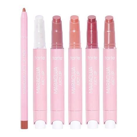 tarte Maracuja Juicy Lip and Liner 6-piece Collector Set - 22962179 | HSN | HSN