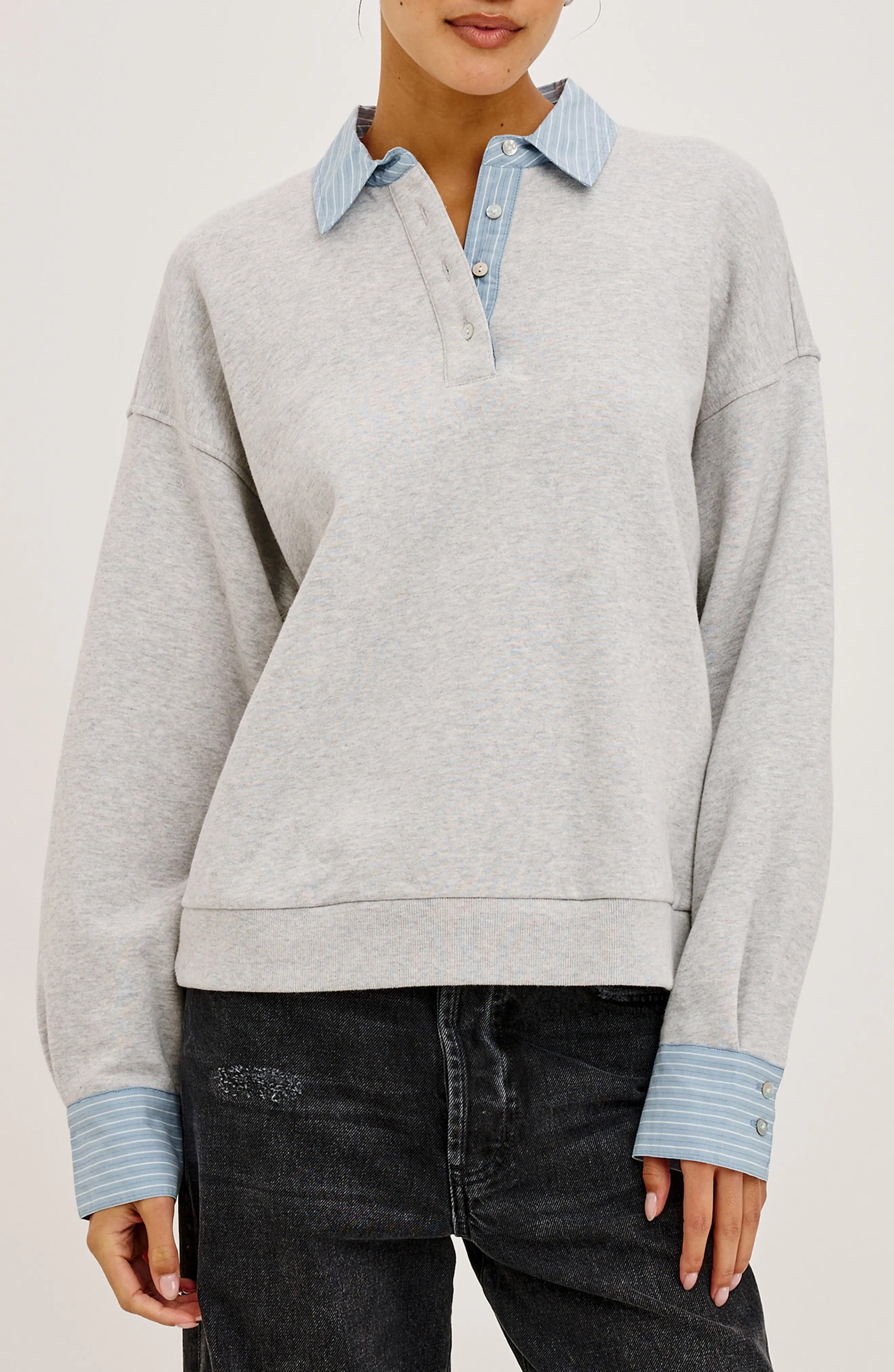 Rails Zavier Cotton Sweatshirt (Women) | Nordstrom | Nordstrom