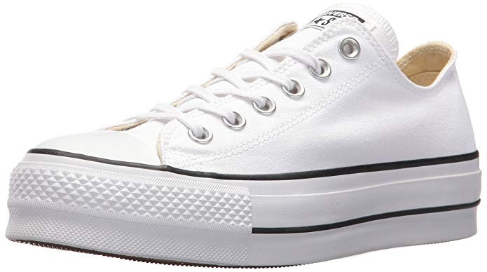 Converse Women's Lift Canvas Low Top Sneaker | Amazon (US)