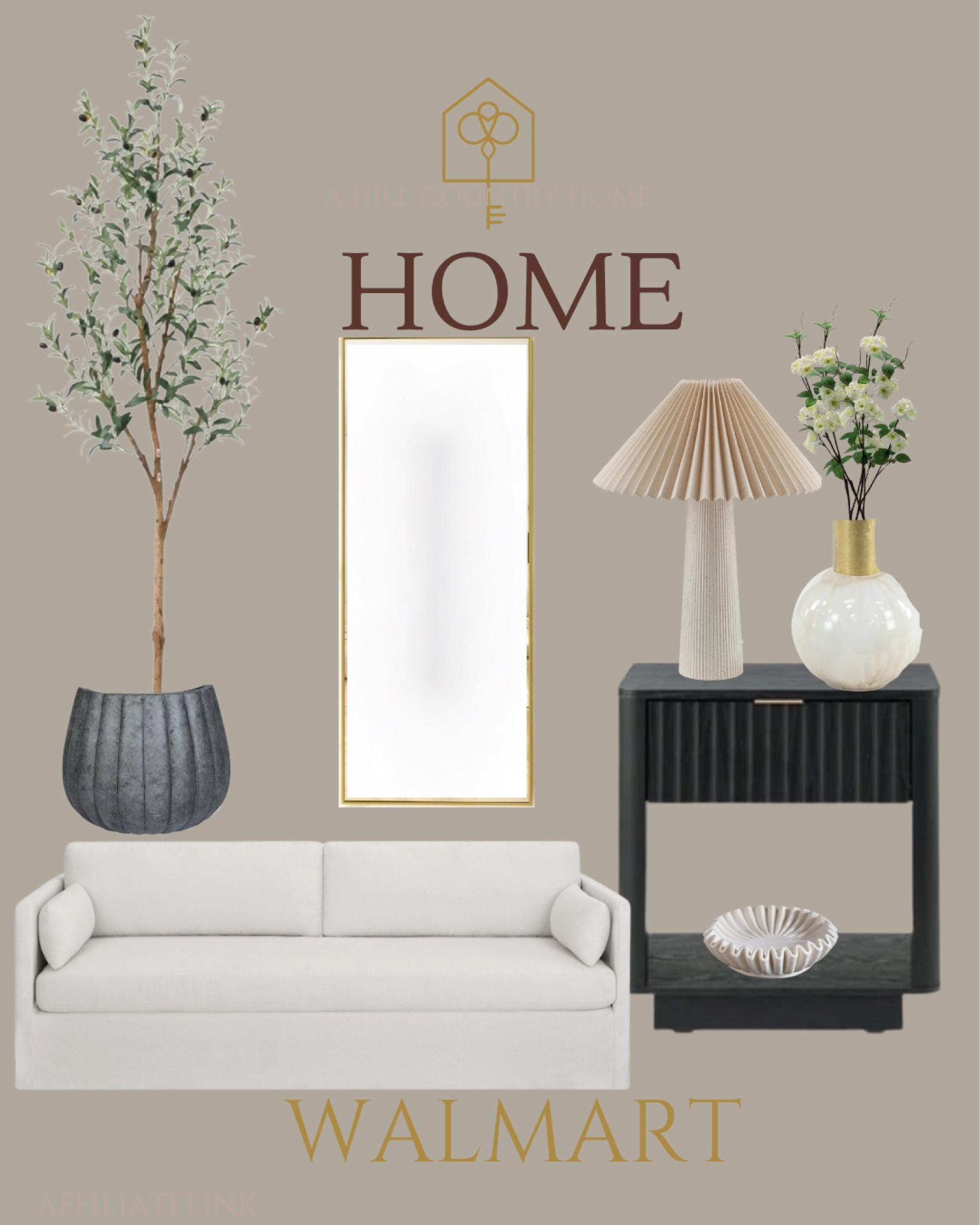 Y’all I am so thrilled to be partnering with @walmart and share my newest addition to my home. #walmartpartner #walmartfinds

How gorgeous is this fluted planter? It is concrete and has been on my wish list for forever. I’m happy to report that it is even better in person than I expected! Also- this 6 foot olive tree totally exceeded my expectations. It looks beautiful in my room. Comment SHOP for links.

#LTKHome #LTKSeasonal #LTKOver40