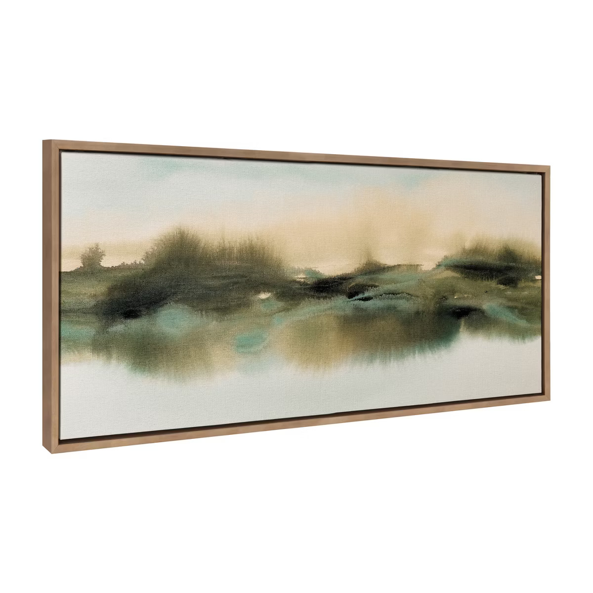 Sylvie Tranquil Meadows Framed Canvas by Amy Lighthall - Kate & Laurel All Things Decor | Target