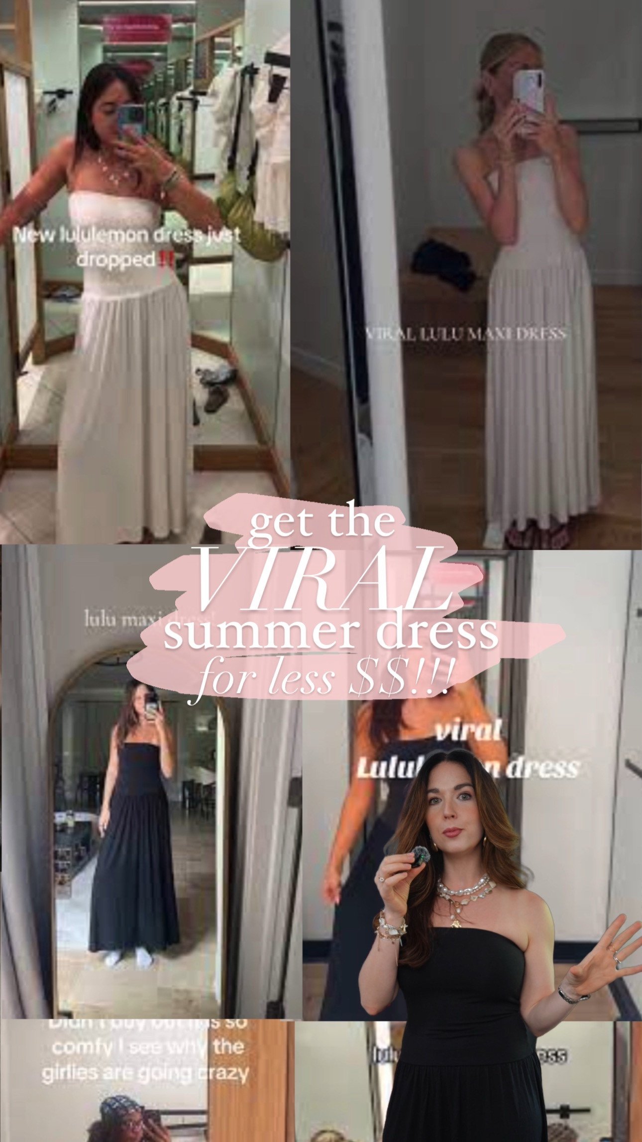 This viral-style tube dress just got a budget-friendly upgrade 🙌 I found the perfect Lululemon 2-in-1 dupe at Old Navy — and yes, it converts from a maxi dress to a skirt. I’m wearing a size small and the fit is super comfy + flattering.

Linked it on my LTK along with a few ways I’d style it for summer ☀️ Add this one to your capsule wardrobe — trust me.

#LTKfinds #LTKunder50 #LTKsummerstyle #OldNavyStyle #AffordableFashion #SummerStaples #WardrobeEssential #SizeSmall #2in1Dress #MaxiDressStyle #MissMooreStyle 

#LTKSummerEdit #LTKFindsUnder50 #LTKFindsUnder100