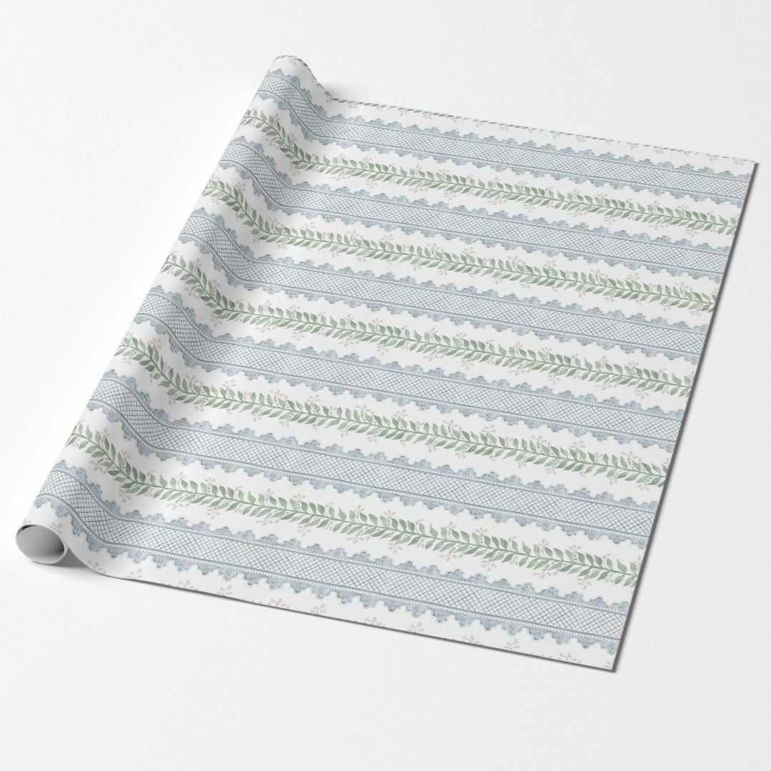 Celia Stripe Wrapping Paper | Zazzle | Zazzle