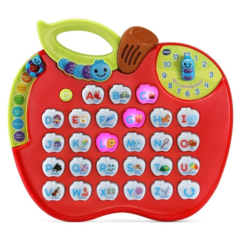 VTech® ABC Learning Apple™ Interactive Alphabet and Phonics Toy for Preschoolers, 2-5 Years | Walmart (US)