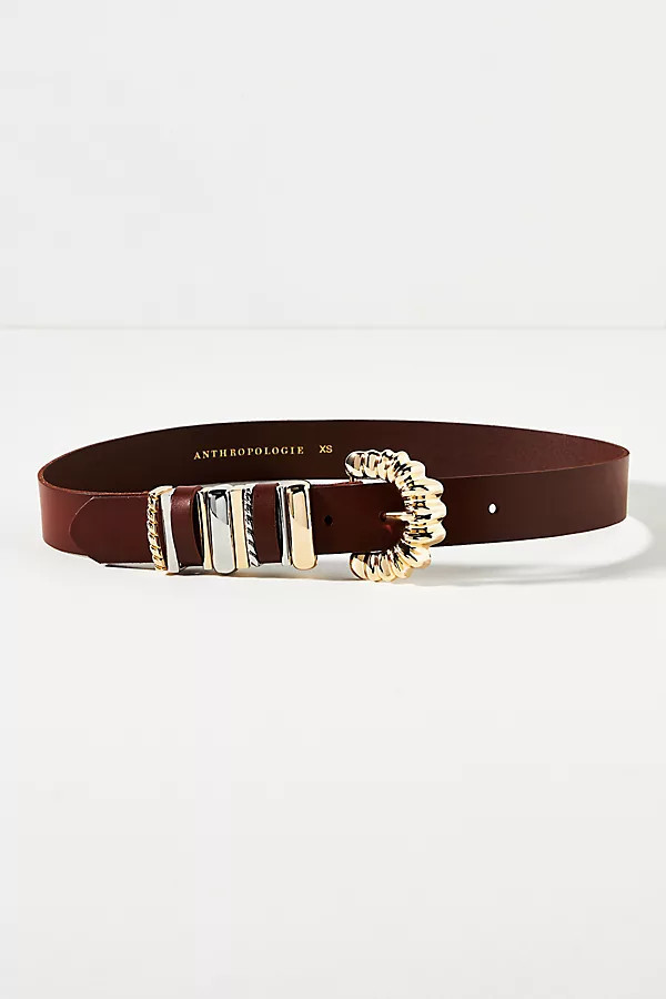 Mixed Metal Keeper Belt | Anthropologie (US)