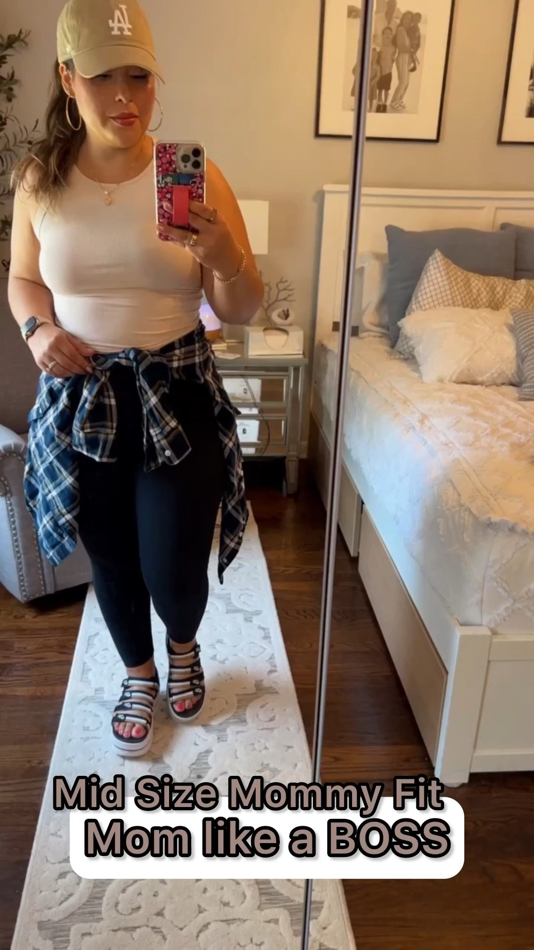 Mid Size Mommy Fit! These leggings are my absolute fav out of all the ones i jave and although these nike sandals are on the heavier side they are so comfy and good for wide feet. #momyfit #mommyfashion #midsizefashion #midsizemomfashion #midsizemom 

#LTKstyletip #LTKtravel #LTKFind