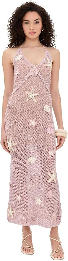 LOVESHACKFANCY Women's Macie Dress | Amazon (US)