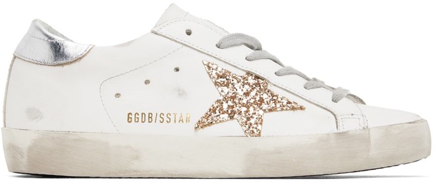 Golden Goose - SSENSE Exclusive White Super-Star Sneakers | SSENSE