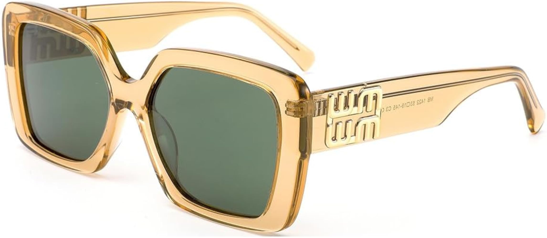 Trendy Square Polarized Women's Sunglasses UV 400 Protection MB1422 | Amazon (US)