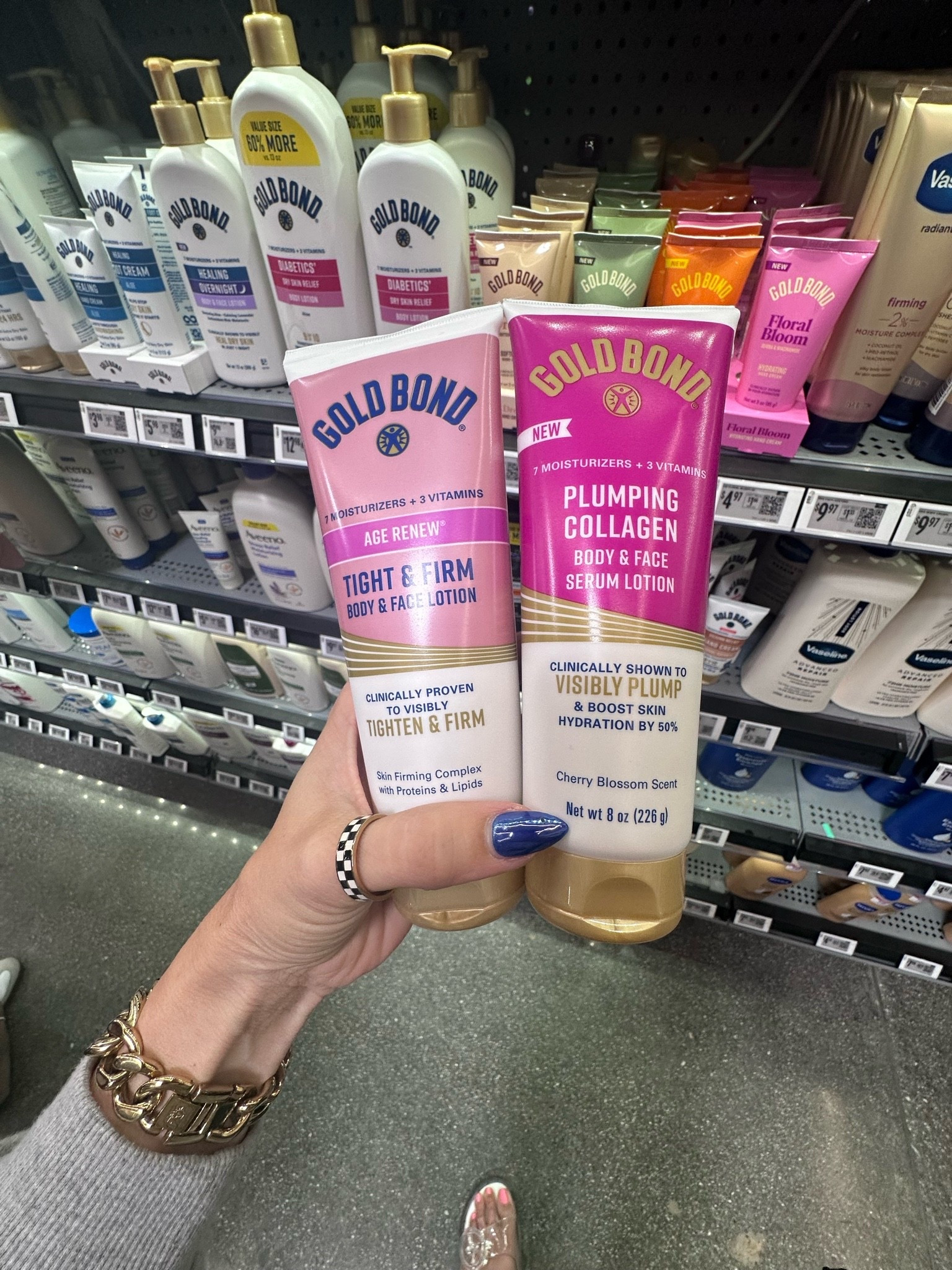 Drugstore glow-up incoming 💕!

Gold Bond 👏✨ These new body + face lotions are giving hydrated, glowy, summer skin without the luxury price tag. The Tight & Firm lotion feels so smoothing, and the new Plumping Collagen lotion leaves your skin looking fresh, hydrated, and sooo soft.

I love finding affordable beauty products that actually feel high-end, and these are definitely going on repeat for summer ☀️💖 Linked on my LTK!

#LTKgrwm #LTKselfcare #LTKBeauty
