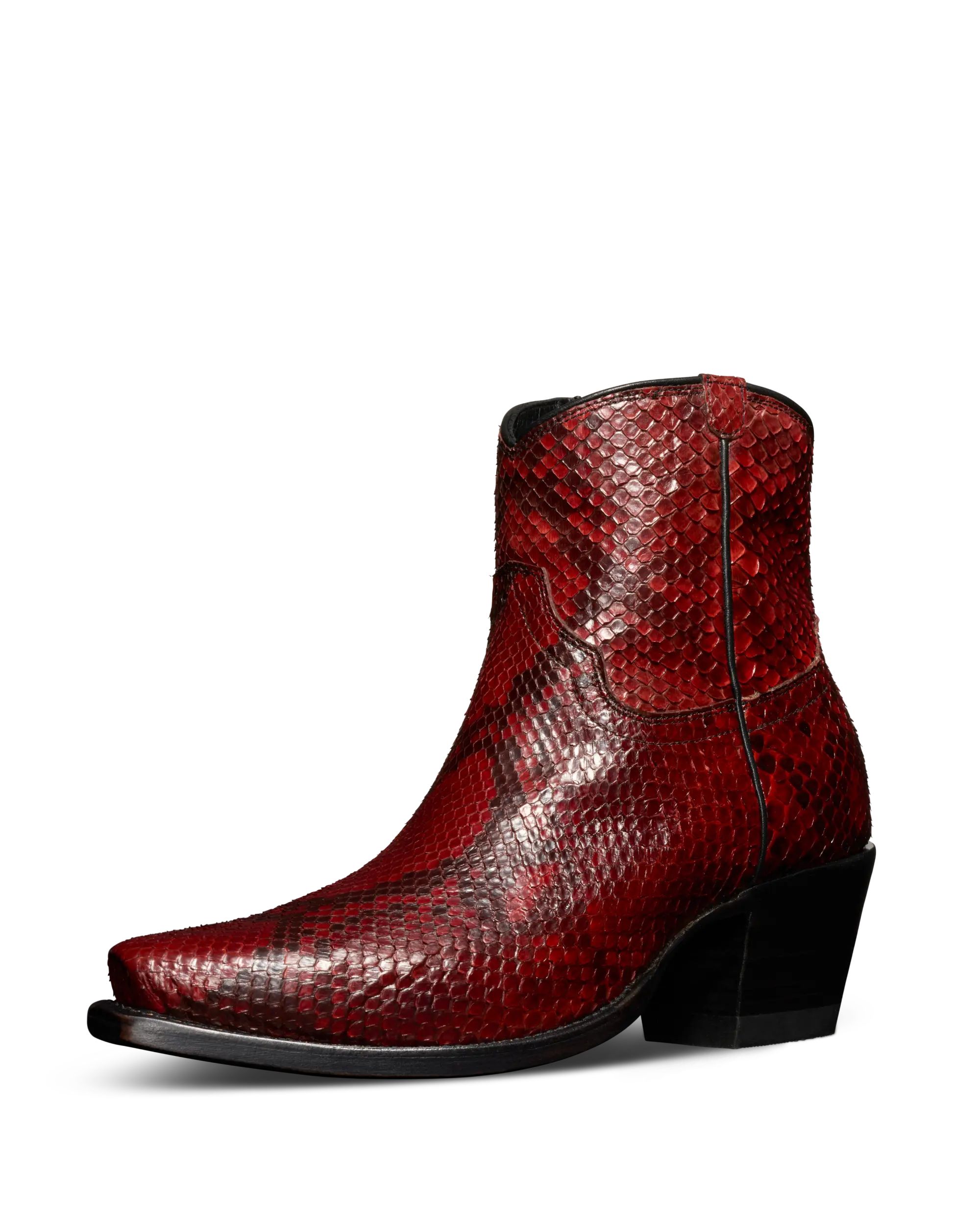 Women's Ankle Boots | The Daisy - Burgundy | Tecovas | Tecovas