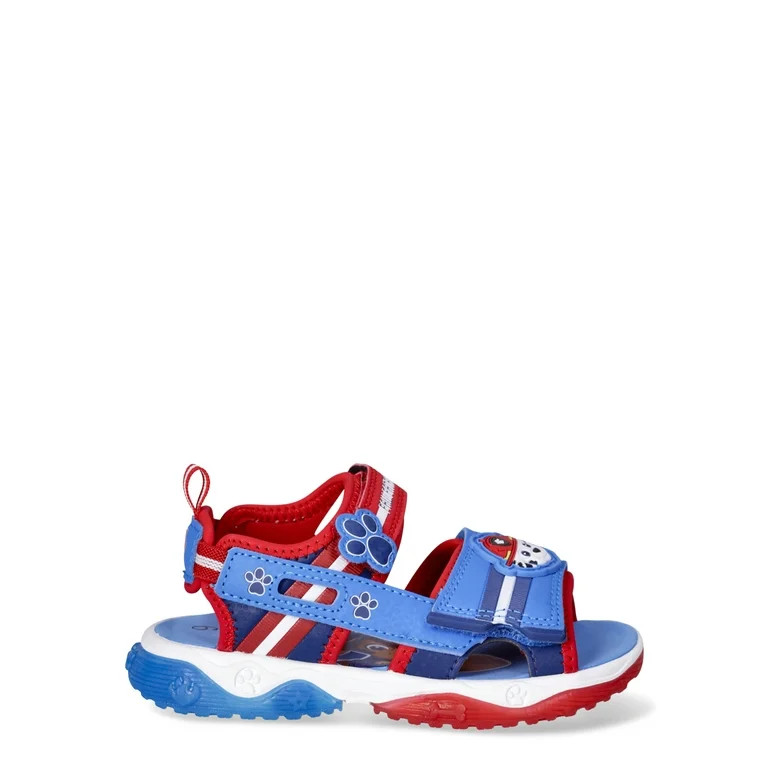 Paw Patrol Toddler Boys Light Up Sandals, Sizes 7-12 | Walmart (US)