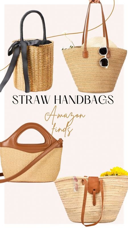 These straw handbags I found on Amazon are perfect for spring and summer!

Straw handbags. Spring bags. Summer bags. Accessories. Summer outfit.

#LTKStyleTip #LTKSeasonal