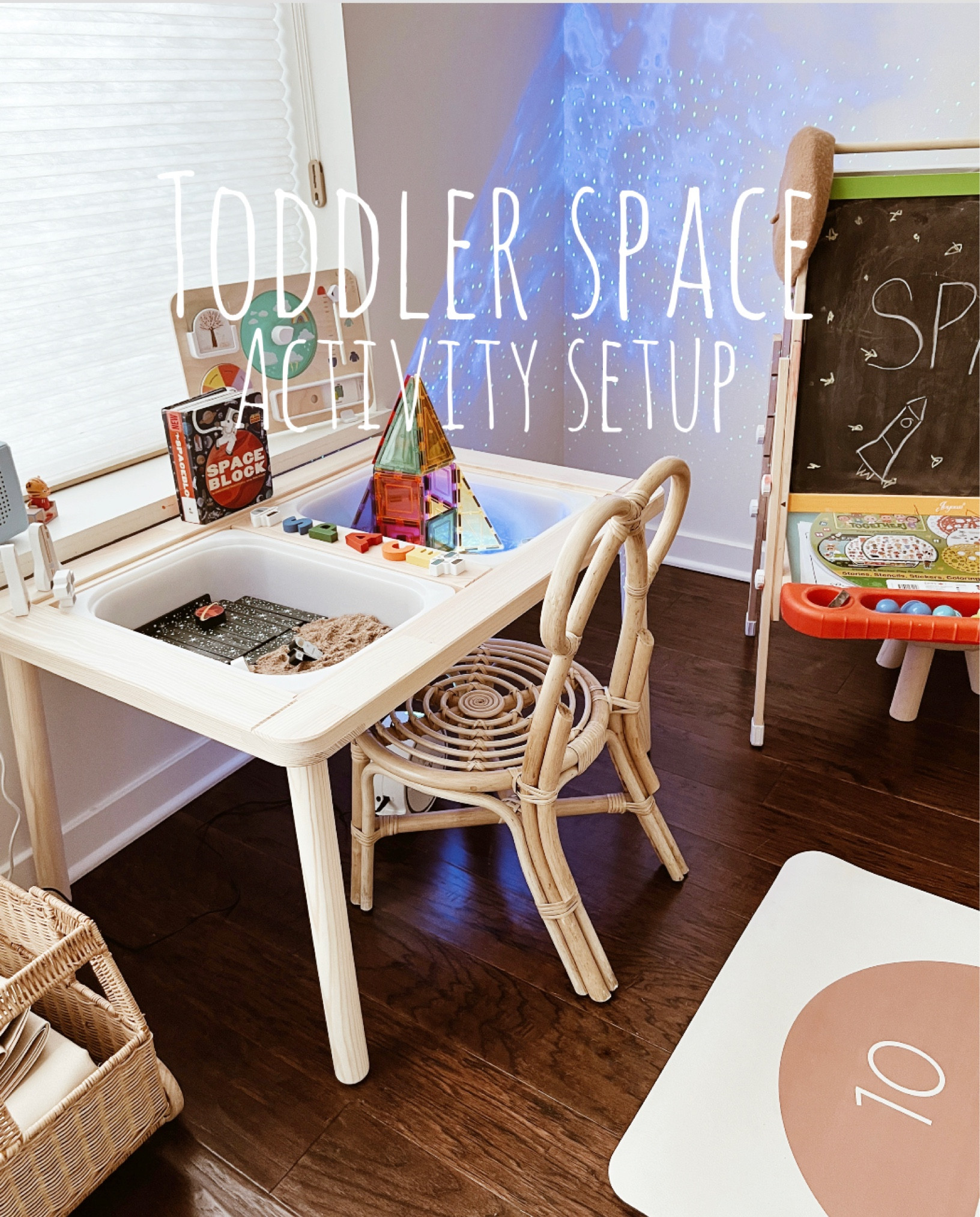 Toddler sensory outer space activity. #sensoryactivity #toddlersnsoryplay #preschool 

#LTKkids #LTKhome #LTKfamily
