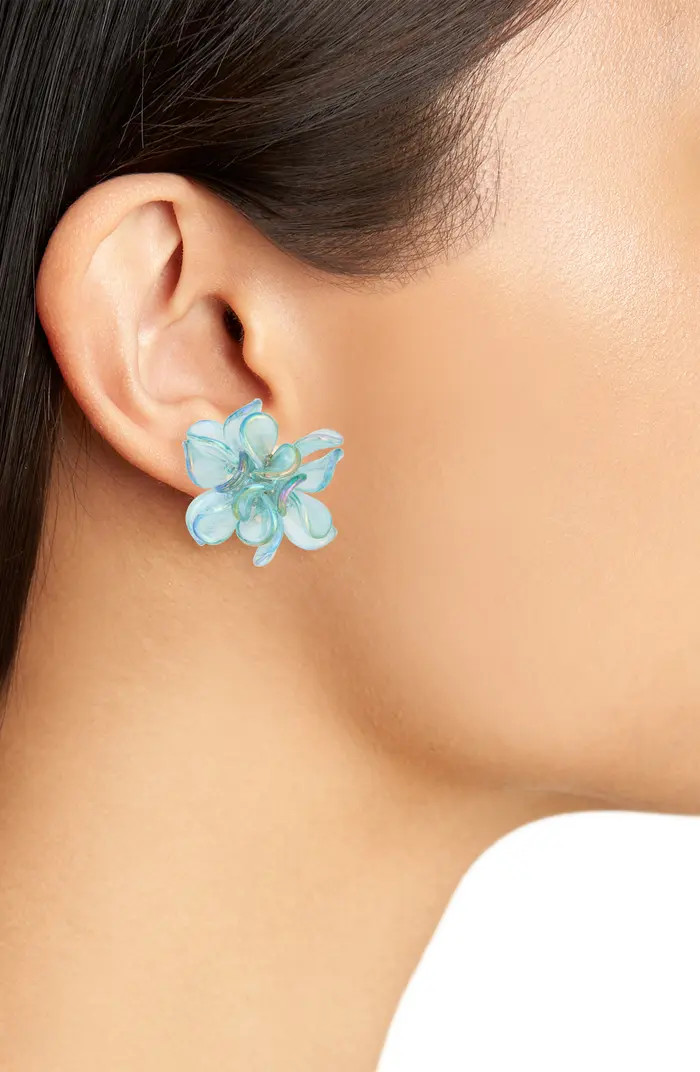 Resin Floral Stud Earrings | Nordstrom Rack