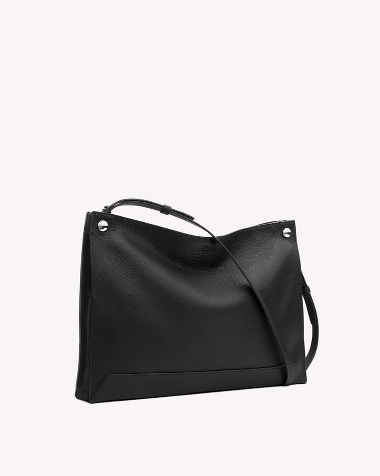 Rag & Bone - Compass Shoulder Bag - BLACK - ONE SIZE | rag + bone