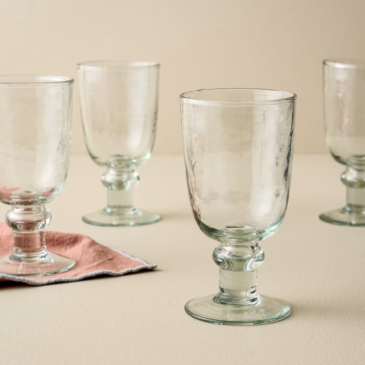 Rustic Glass Stemware | Magnolia
