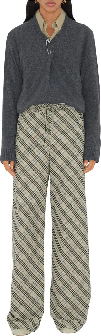 Check Cotton Pyjama Trousers | Nordstrom