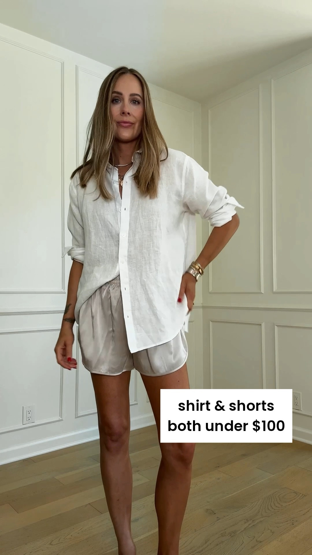 Fashion Jackson @Aritzia 
White linen shirt (small)
satin shirts (medium)

#LTKOver40 #LTKSaleAlert #LTKootd