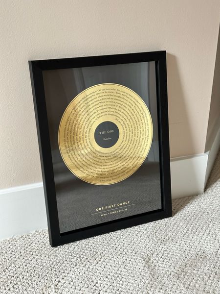 I’ve found the perfect wedding gift; the @limeandlou sound of gold custom lyrics art! You can take their wedding song and transform it into a beautiful piece of art! 
Use code: Evalia15 for 15% off until April 1st

#LTKwedding #LTKhome #LTKsalealert