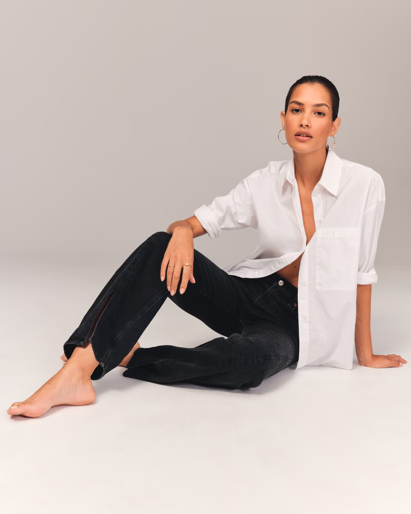 High Rise 90s Relaxed Jean | Abercrombie & Fitch (US)