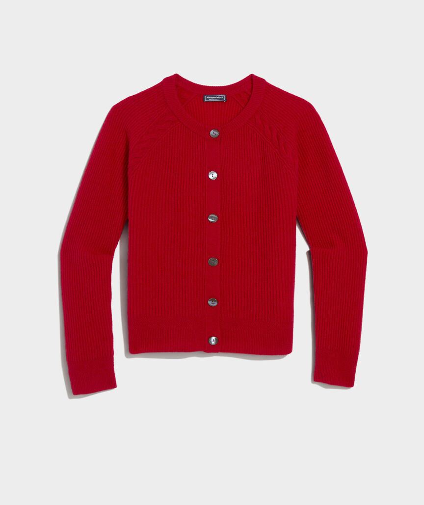 Seaspun Cashmere Cardigan | vineyard vines