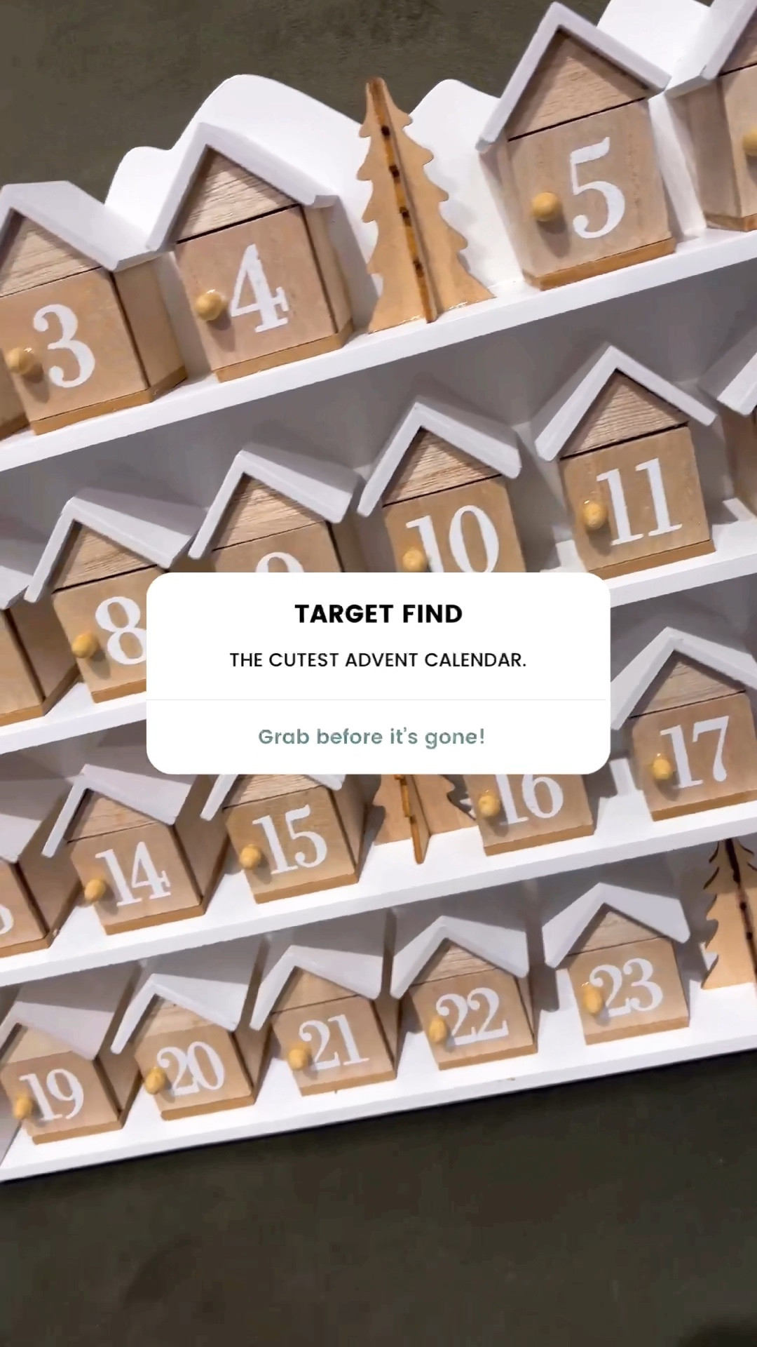 Advent calendar | OBSESSED with this! Am I the only one who adores advent calendars?? I swear I buy one every year, lol. Run to grab this before it’s gone babes. Enjoy, Xx!  #holidaydecor #adventcalendar

#LTKCyberWeek #LTKHolidaySale #LTKSeasonal