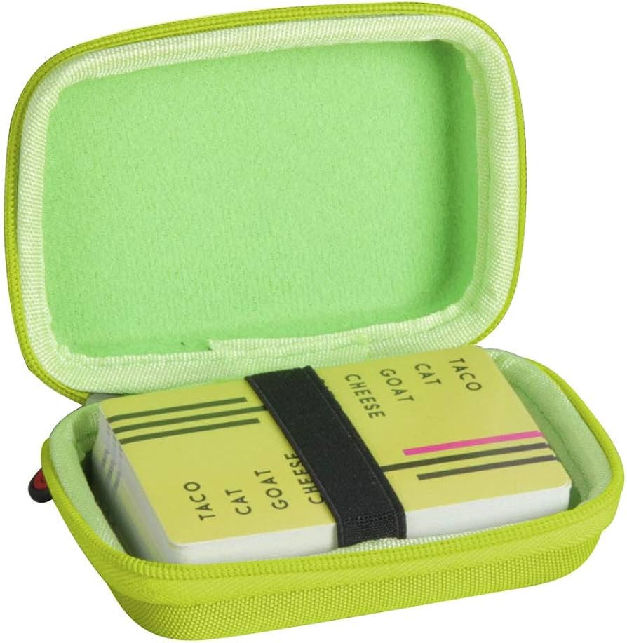 Hermitshell Hard Travel Case for Taco Cat Goat Cheese Pizza - Not Including Cards | Amazon (US)
