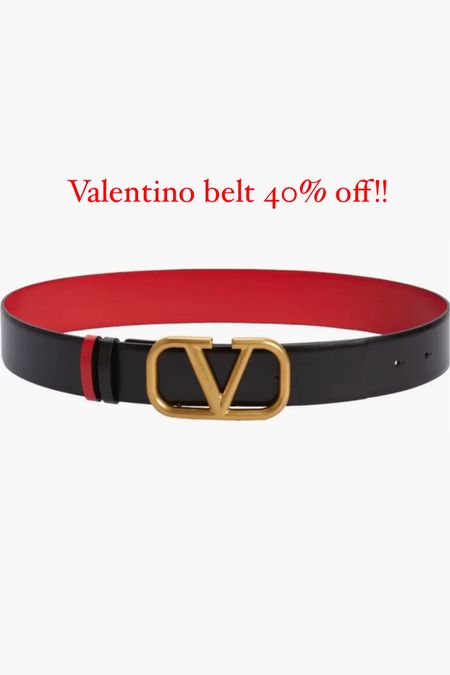 Valentino belt 40% off Valentino sale!!!

#LTKGiftGuide #LTKsalealert #LTKHoliday