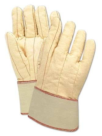 MAGID 794JSC MultiMaster Cotton/Poly Double Palm Canvas Glove with 2-1/2" Safety Cuff, Work, Men ... | Amazon (US)