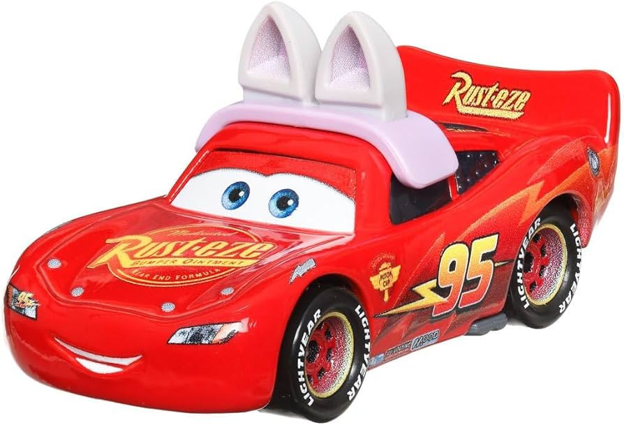 Disney Cars Easter Collection Lightning McQueen as Easter Buggy 1:55 Scale Diecast Vehicle | Amazon (US)