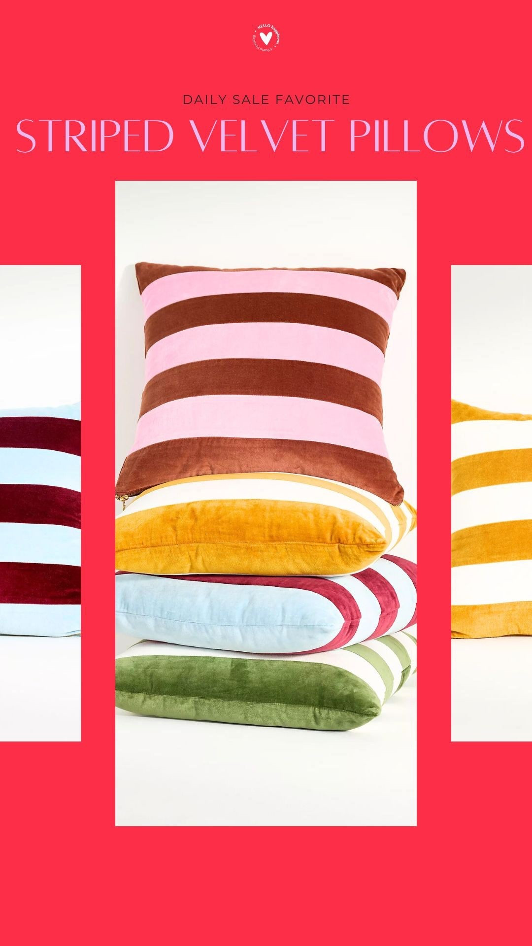 daily sale fav | striped velvet pillows 

#LTKSaleAlert #LTKHome