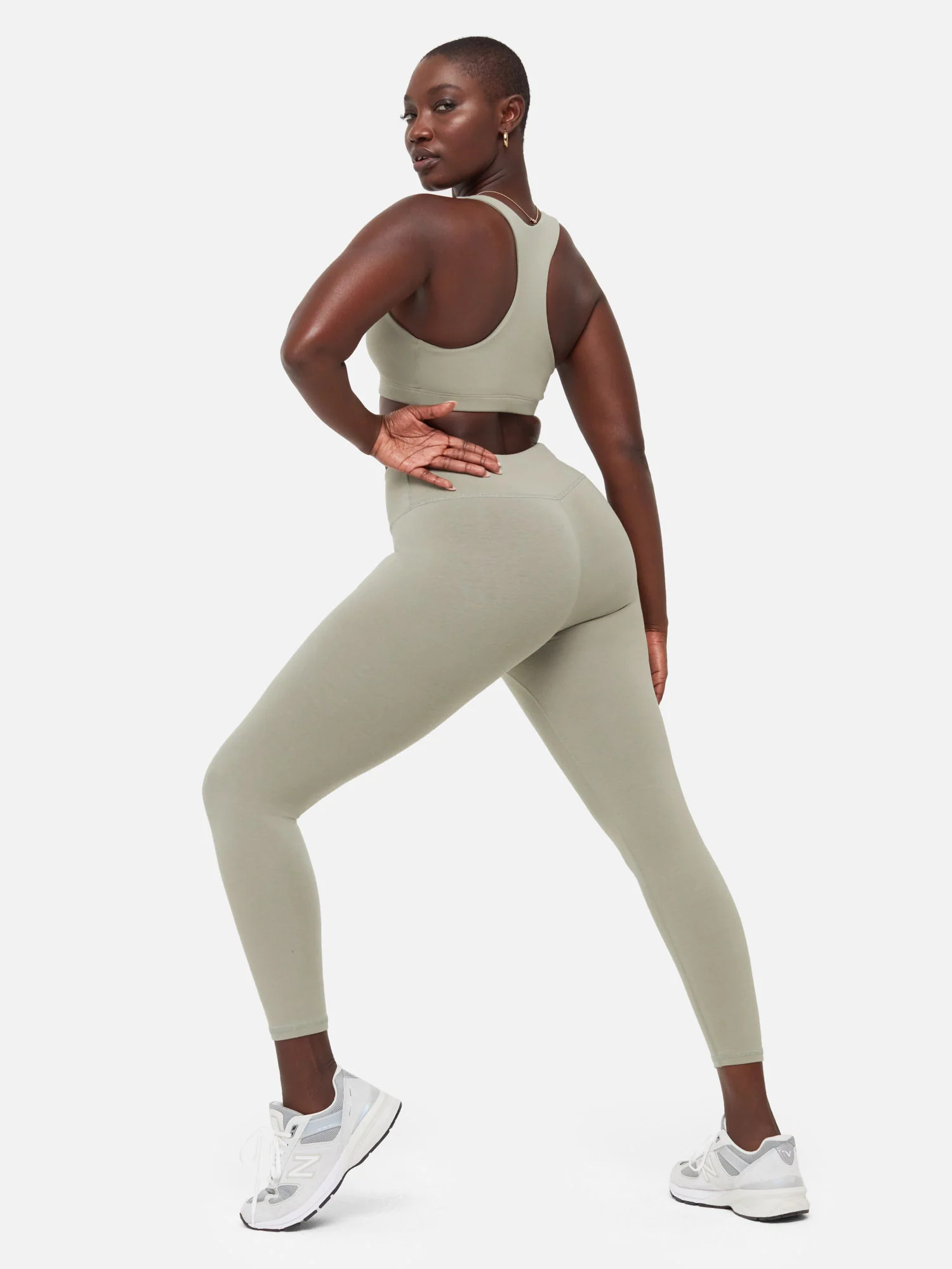 Organic Stretch Midi Legging | MATE The Label