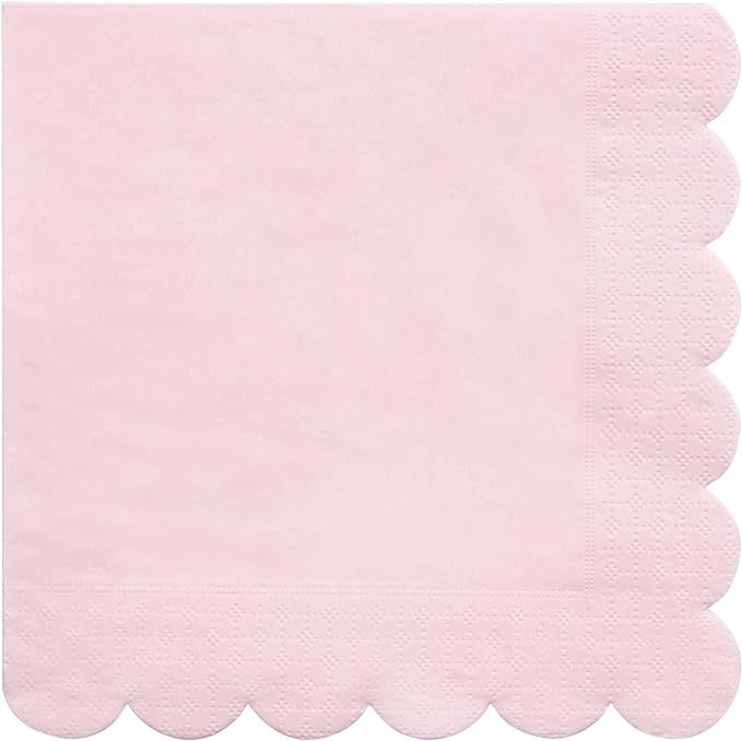 Meri Meri Large Candy Pink Paper Napkins (Pack of 20) | Amazon (US)