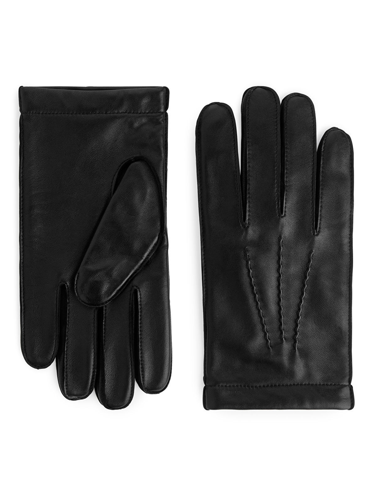 Wool Lined Leather Gloves | Arket EU