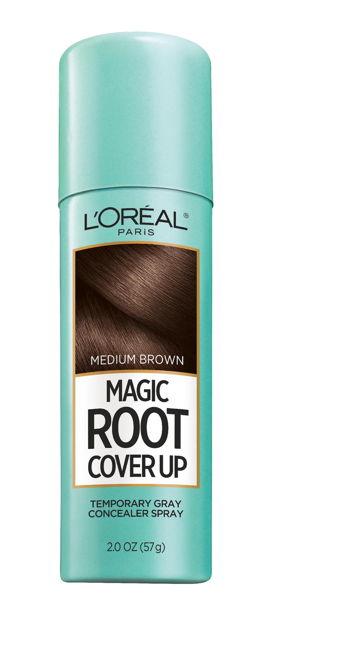 L'Oreal Paris Magic Root Cover Up Concealer Spray, 08 Medium Brown, 2 oz | Walmart (US)