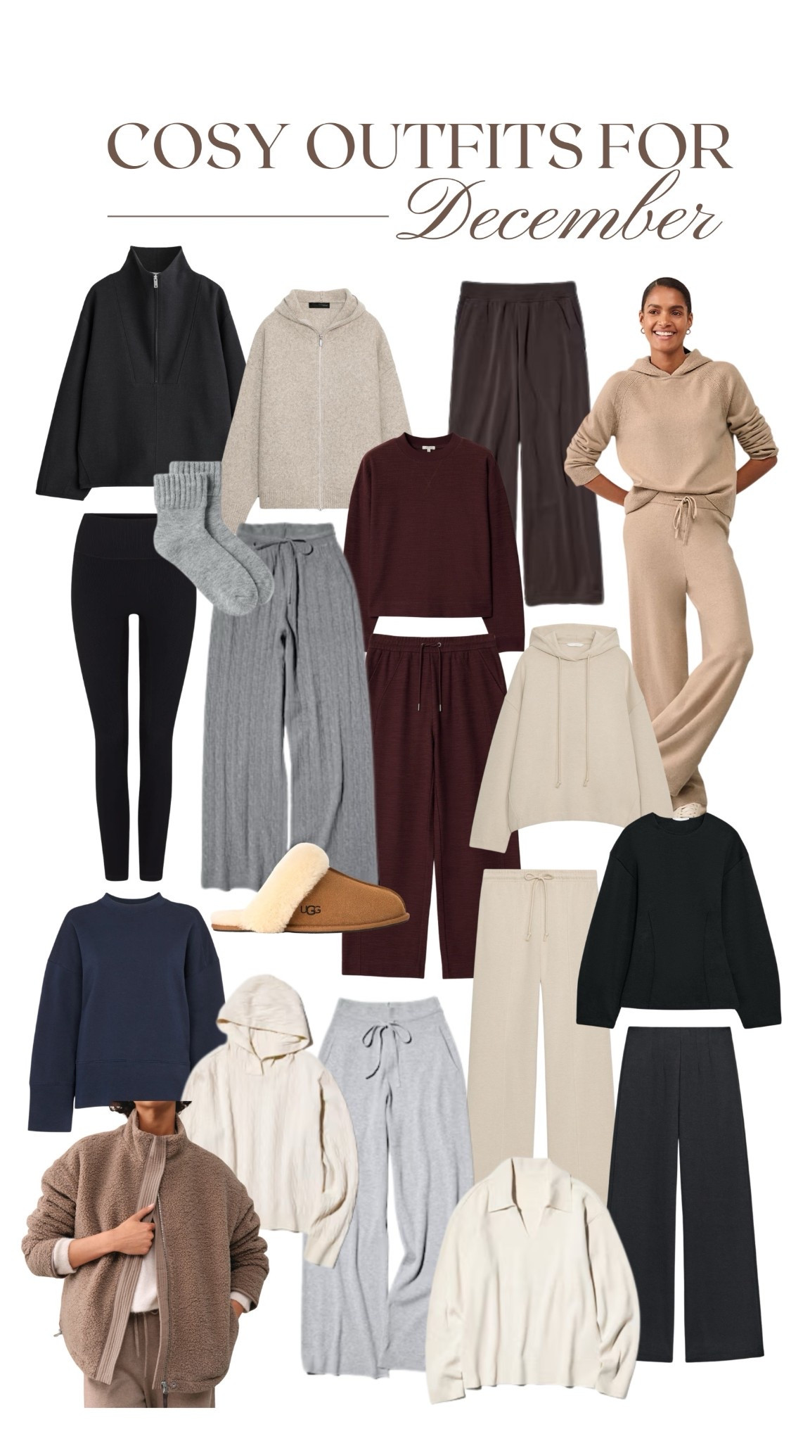 Cosy outfits for December ✨

Knitwear, jumper, joggers, knitted trousers, knitted joggers, tracksuit, athleisure, cable knit, leggings, hoodie, cardigan

#LTKwinter #LTKfestive #LTKuk