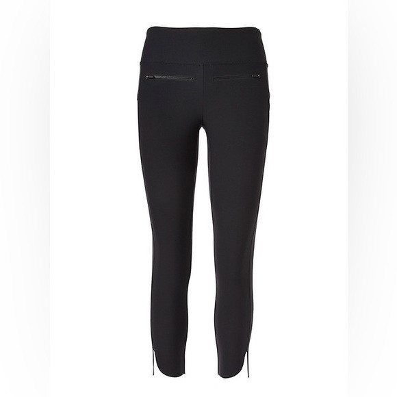 [athleta] stellar crop pant zip pocket 7/8 legging tight graphite gray XXS | Poshmark