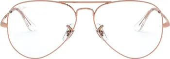 55mm Aviator Optical Glasses | Nordstrom