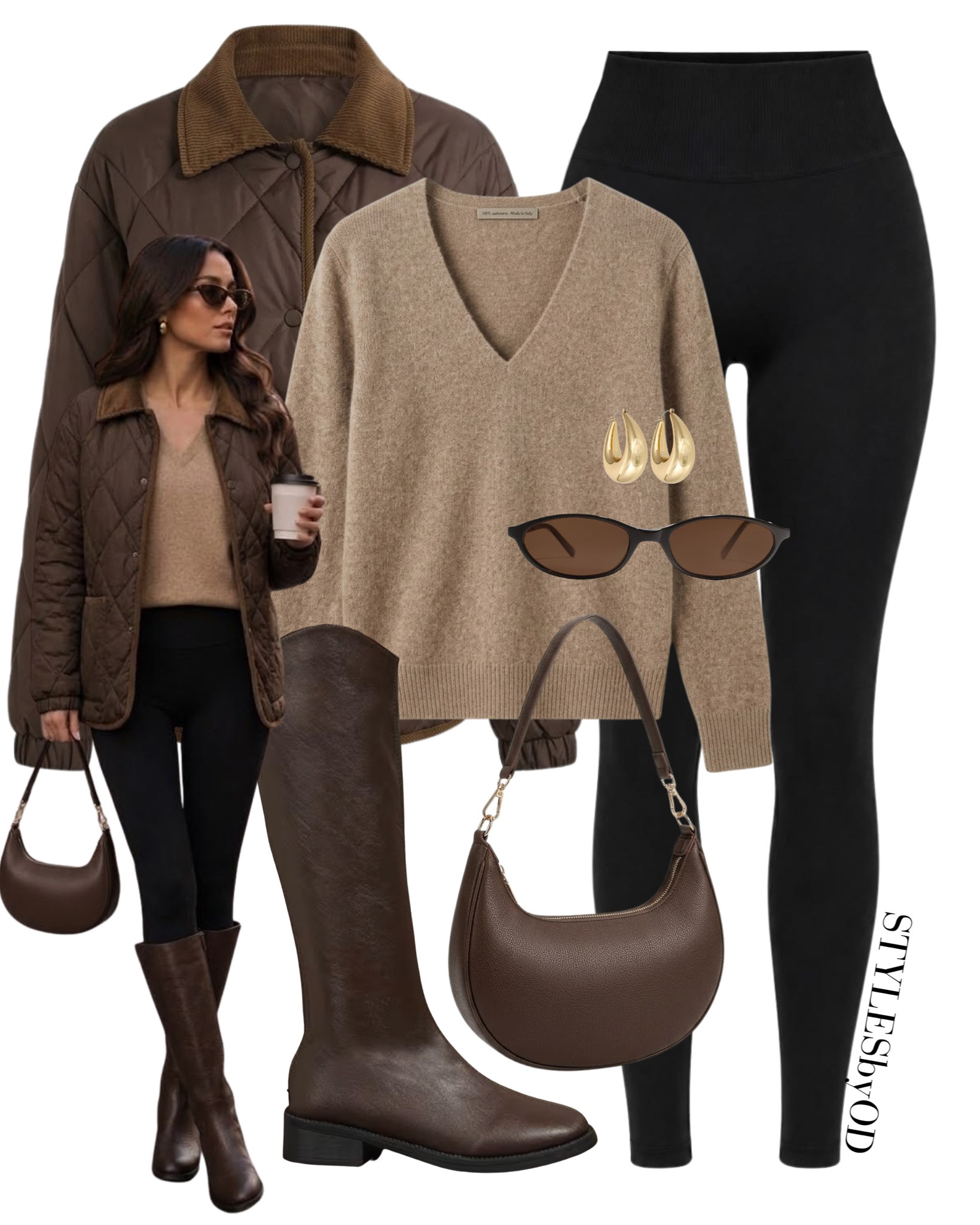 English countryside chic, but make it city-ready 🤎🐎

Equestrian-inspired layers, rich chocolate tones & timeless fall classics. The perfect mix of cozy and polished for everyday fall dressing. Linking similar quilted jackets, riding boots, knitwear & accessories to recreate the look🍂#LTKFashion fall fashion haul, fall outfits women over 50

#LTKstyletip #LTKeurope #LTKworkwear #LTKautumn