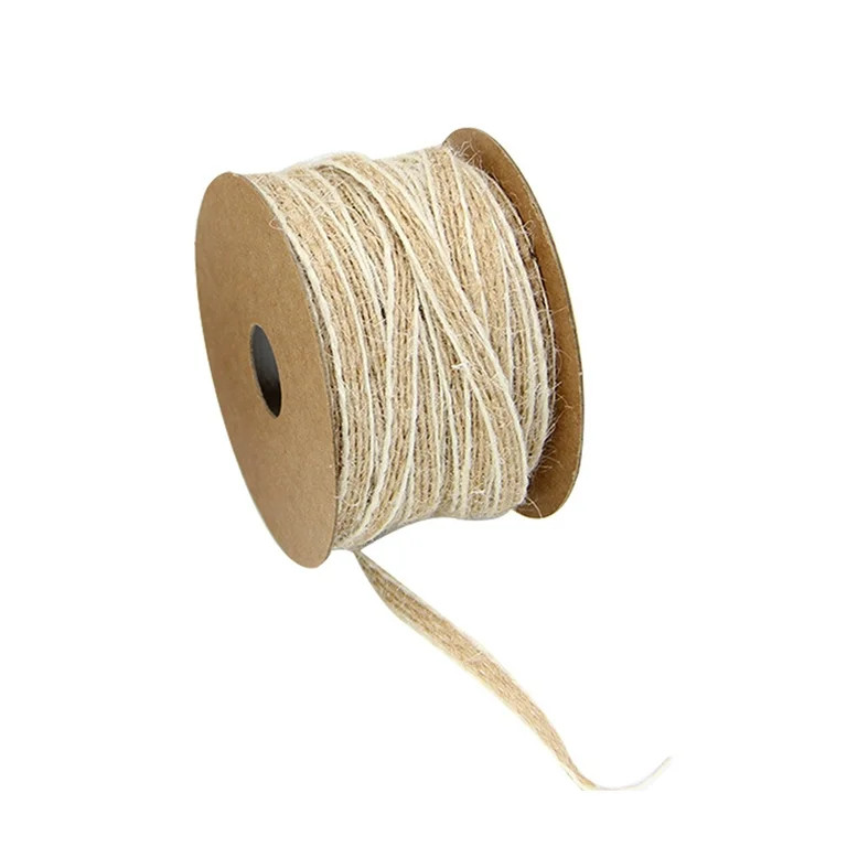 10m/roll Burlap Rope Gift Packing Ribbon Rustic Wedding Party Decoration DIY Burlap Strip - Walma... | Walmart (US)
