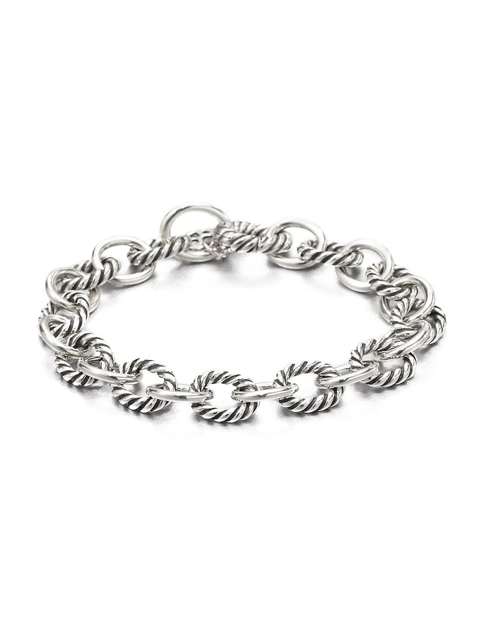 Women's Large Oval Link Bracelet - Silver - Size 7 | Saks Fifth Avenue