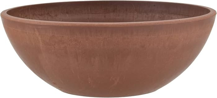 PSW Pot M30TC Collection Shallow Garden Bowl Low Planter for Succulents, Bonsai, Fairy Gardens, H... | Amazon (CA)