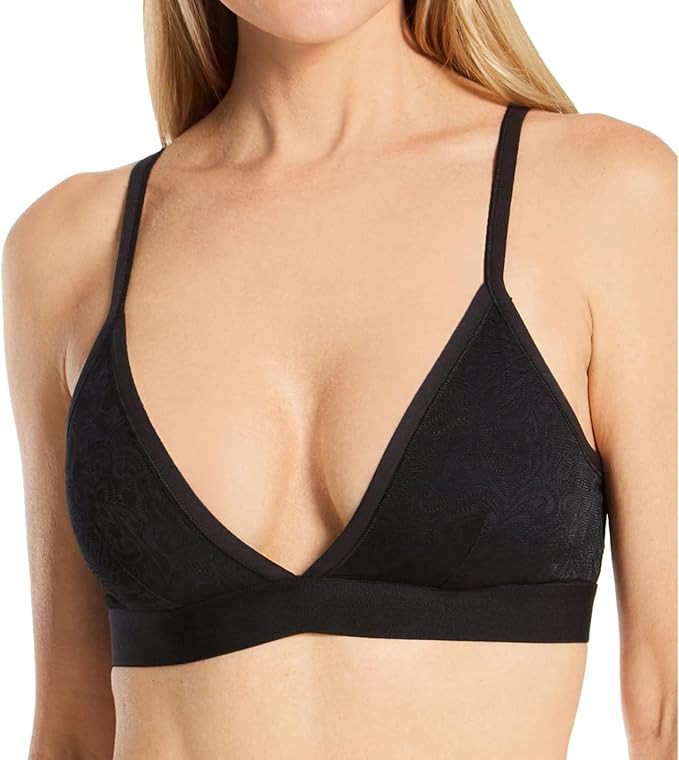 Maidenform Women's All-Over Lace Triangle Bralette | Amazon (US)