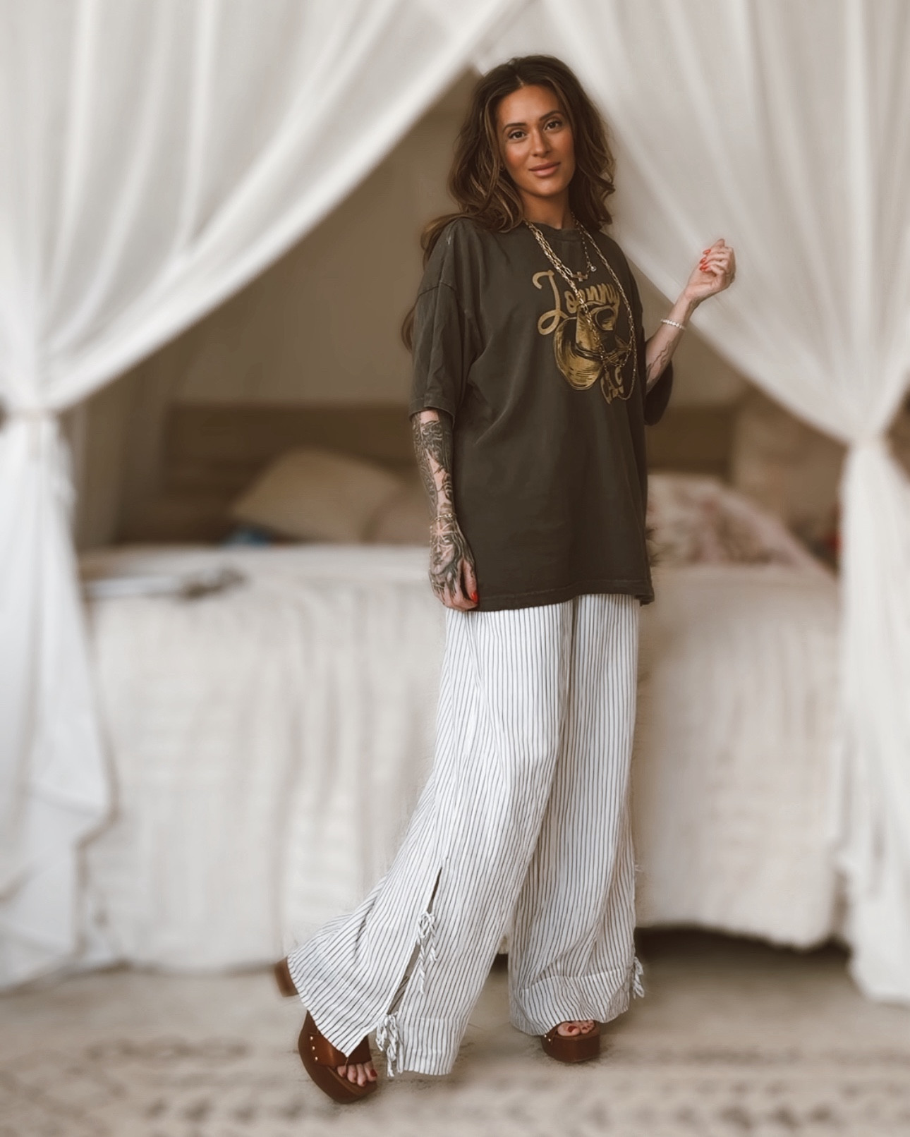 AE Stretch High-Waisted Tie Side Pull-On Pant | Breezy cotton fabric
Elastic waist
Tie detail at bottom of leg
This is Real Good: Made with the planet in mind & a promise to continue to do better | For Her | Summer Wear | Classy Casual Outfit 

#LTKSeasonal #LTKBeauty #LTKStyleTip